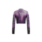 Global Spider Y2K Web Crop Top - PINK
