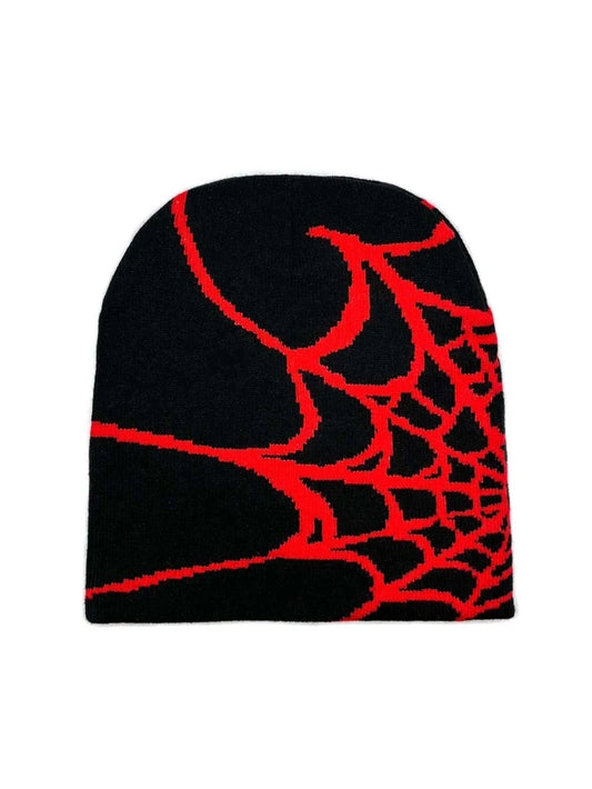 GLOBAL SPIDER WEB BEANIE - BLACK 2